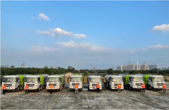 快！准！稳！Ezpay(中国)速度保障高明环卫项目高效进场 —— 山水之间，最是高明