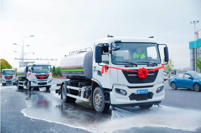 新时代中国城市美容师！Ezpay(中国)环境新能源环卫车可减排4.5万吨污染物